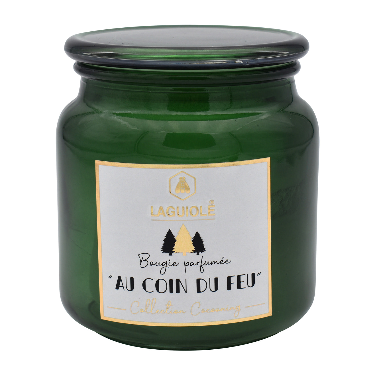 Bougie parfumée au feu de bois - 200g