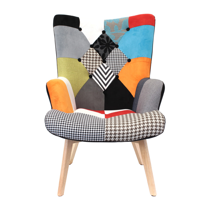 Fauteuil Helsinki Patchwork