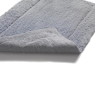 Tappeto bagno in cotone - AZZURRO