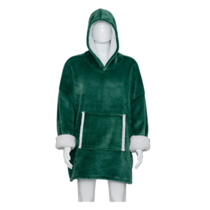 Plaid manche vert L-XL