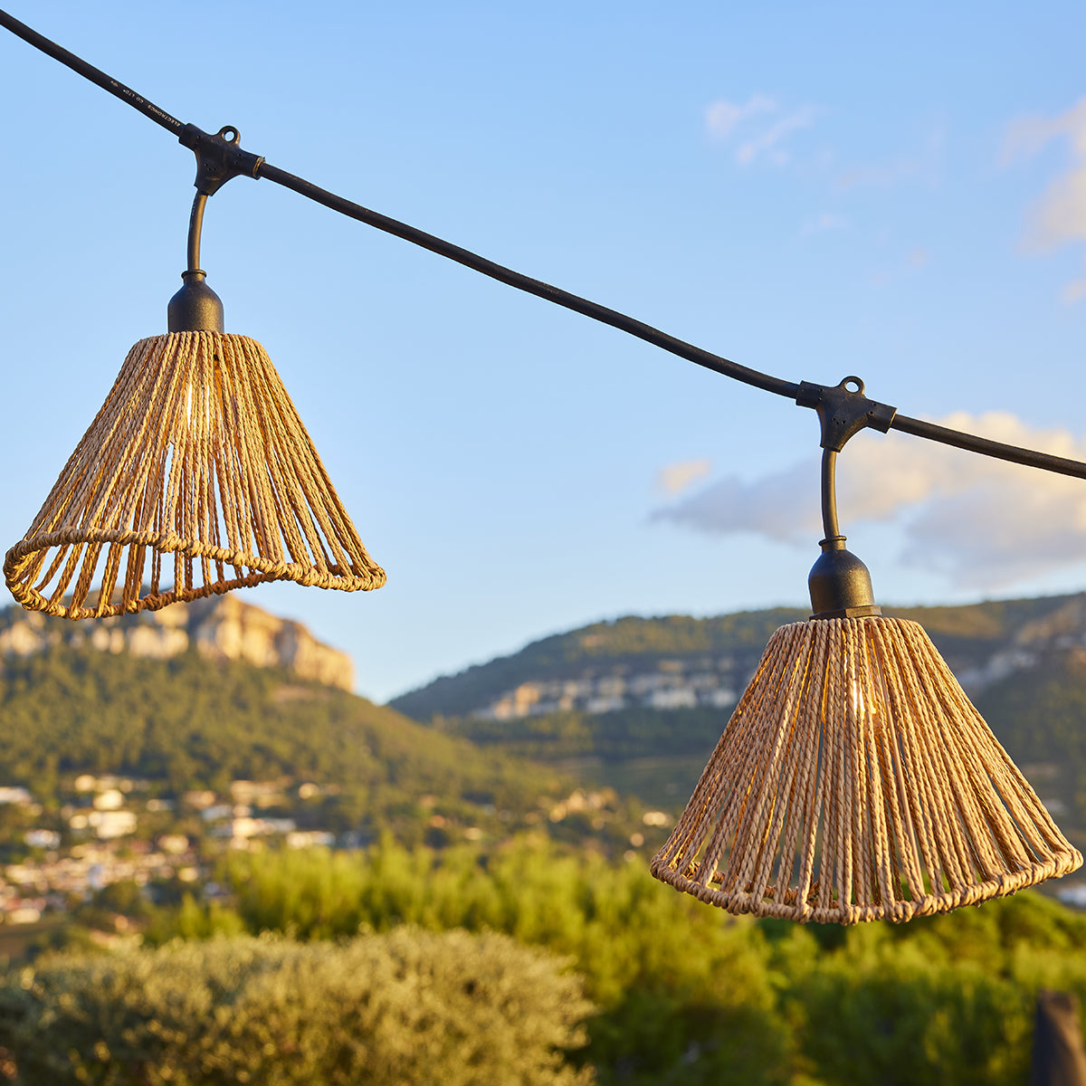 Guirlande connectable RAFFY 7 ampoules E27 6M