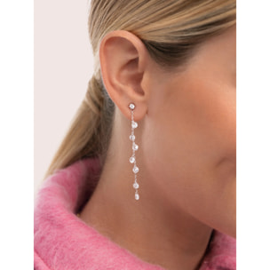 Pendientes Long Spark Plata