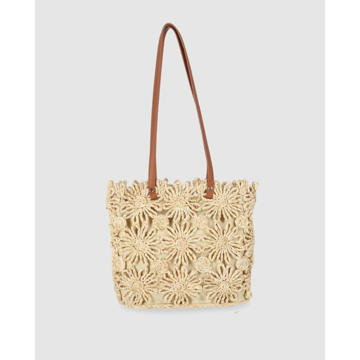 Bolso - Cuero - Medida: 34 cm x 29 cm x 11 cm