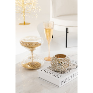 J-Line bougeoir Bal - verre - or