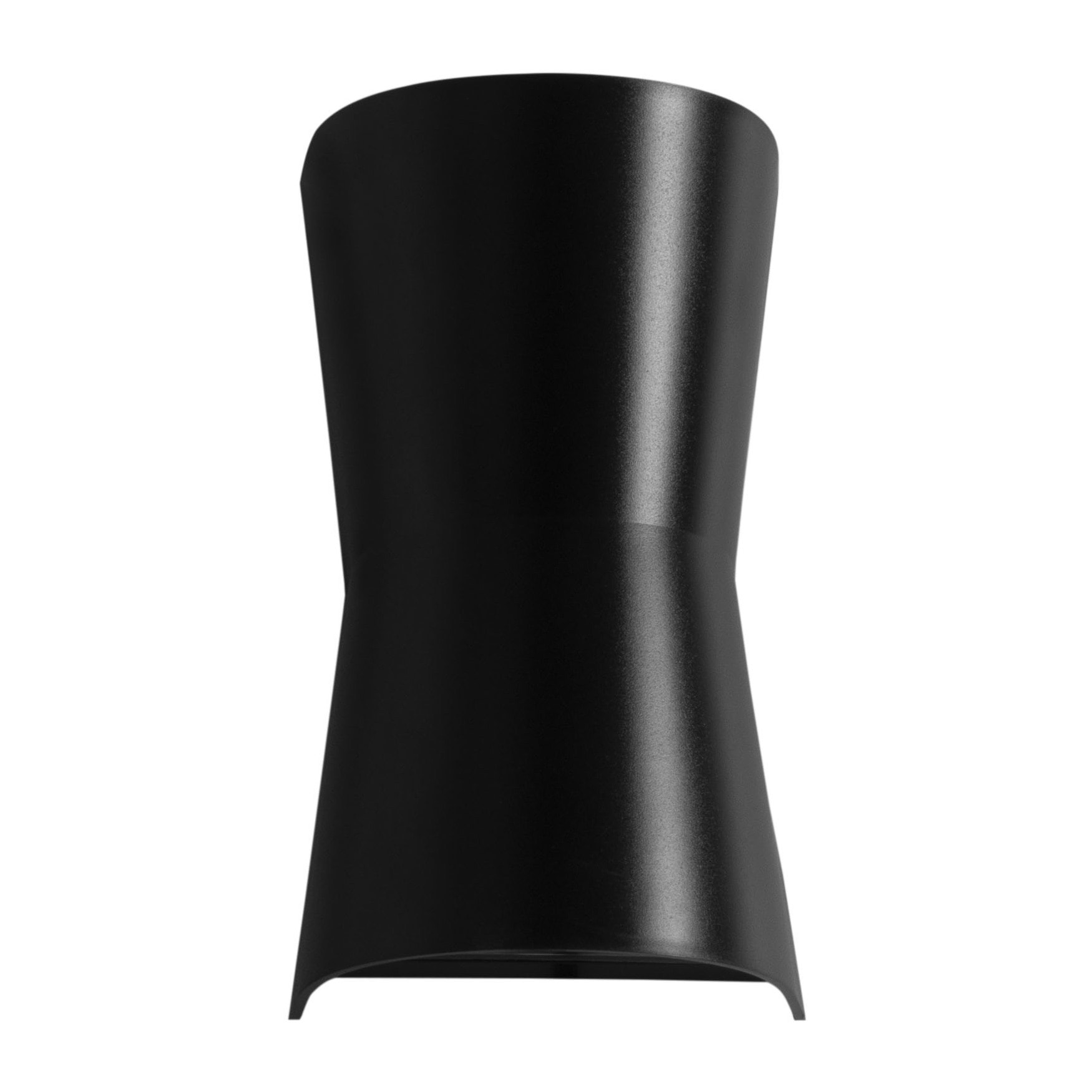 Forlight Aplique ASIMETRIC Negro Matizado - Iluminación Decorativa Moderna, Personalizable con Bombilla Elegida, Material Resistente ABS y Policarbonato, Diseño Funcional para el Hogar