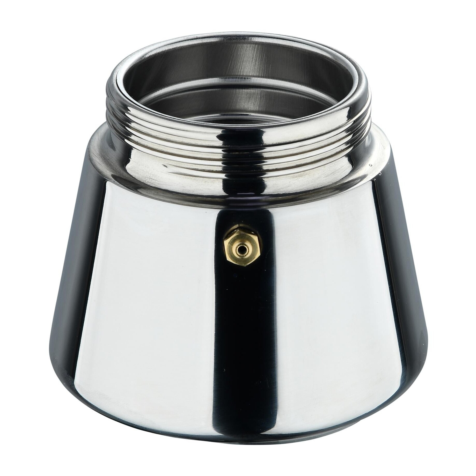 Cafetera italiana 6 tazas acero inoxidable compatible con todo tipo de cocinas expert san ignacio