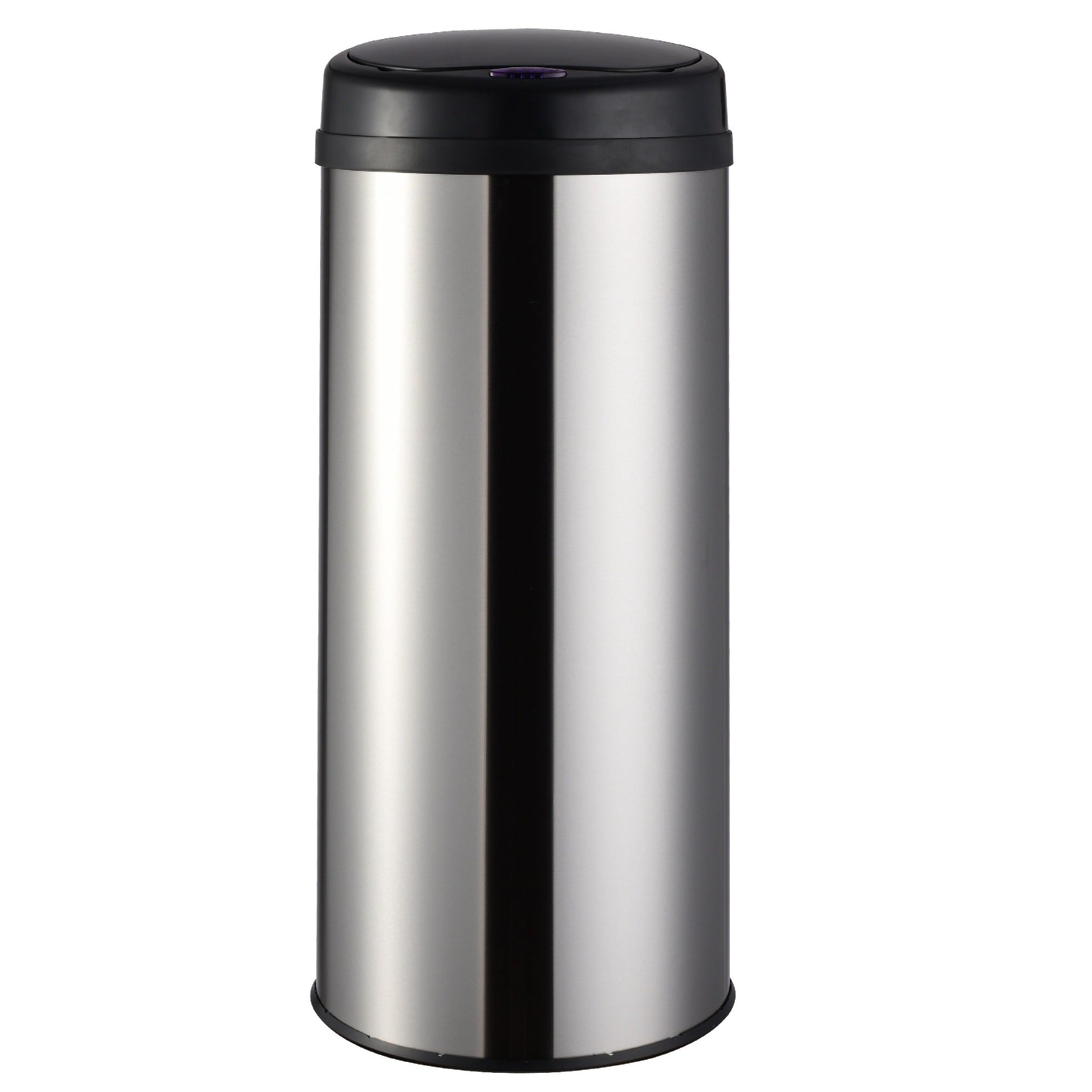 Poubelle automatique inox ARTIC SILVERY argent 50L