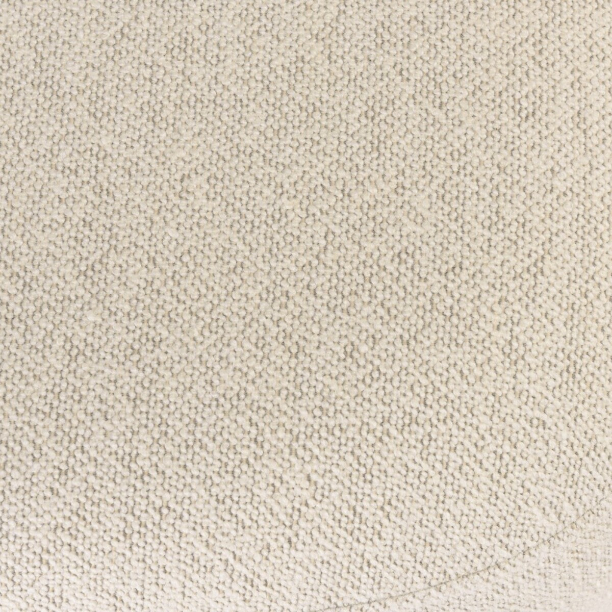 LEOPOLD - Banc en tissu petite bouclette beige