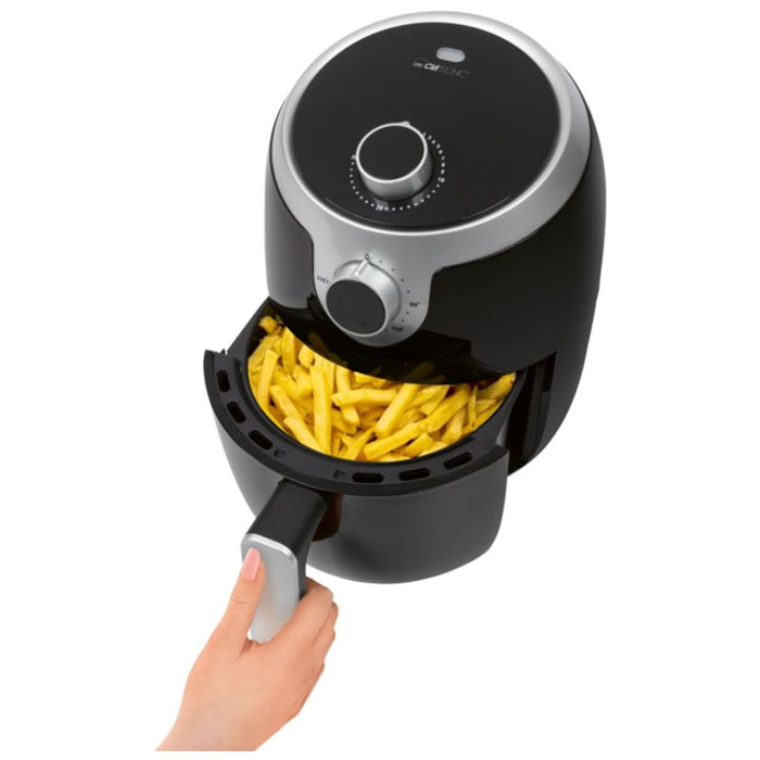 Friteuse sans huile à air chaud 1,8L Clatronic FR3769H-Noir