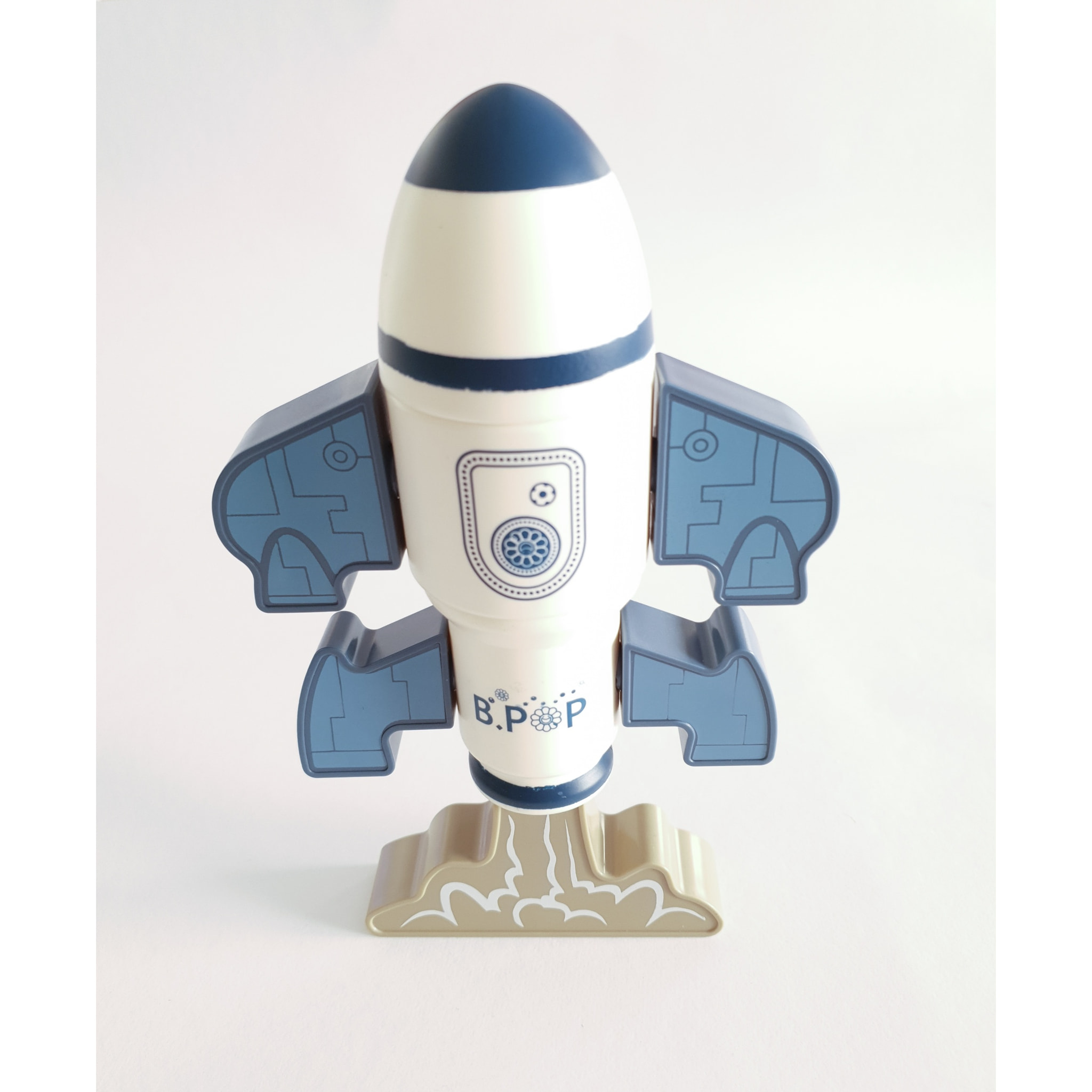 COHETE MAGNÉTICO DE CONSTRUCCIÓN: COHETE DE GRAN POTENCIA 8 pcs