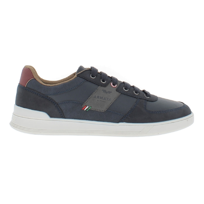 Armata di Mare Scarpe Uomo Sneakers Casual Stringate con Soletta Rimovibile in Memory Foam AMU W23D426 Navy