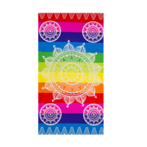 Telo Mare Grande 100x180 Spugna Maui Dehli Multicolor D10