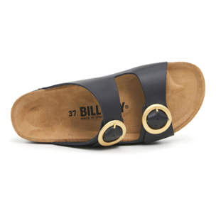 SANDALO CON ZEPPA BILLOWY NERO