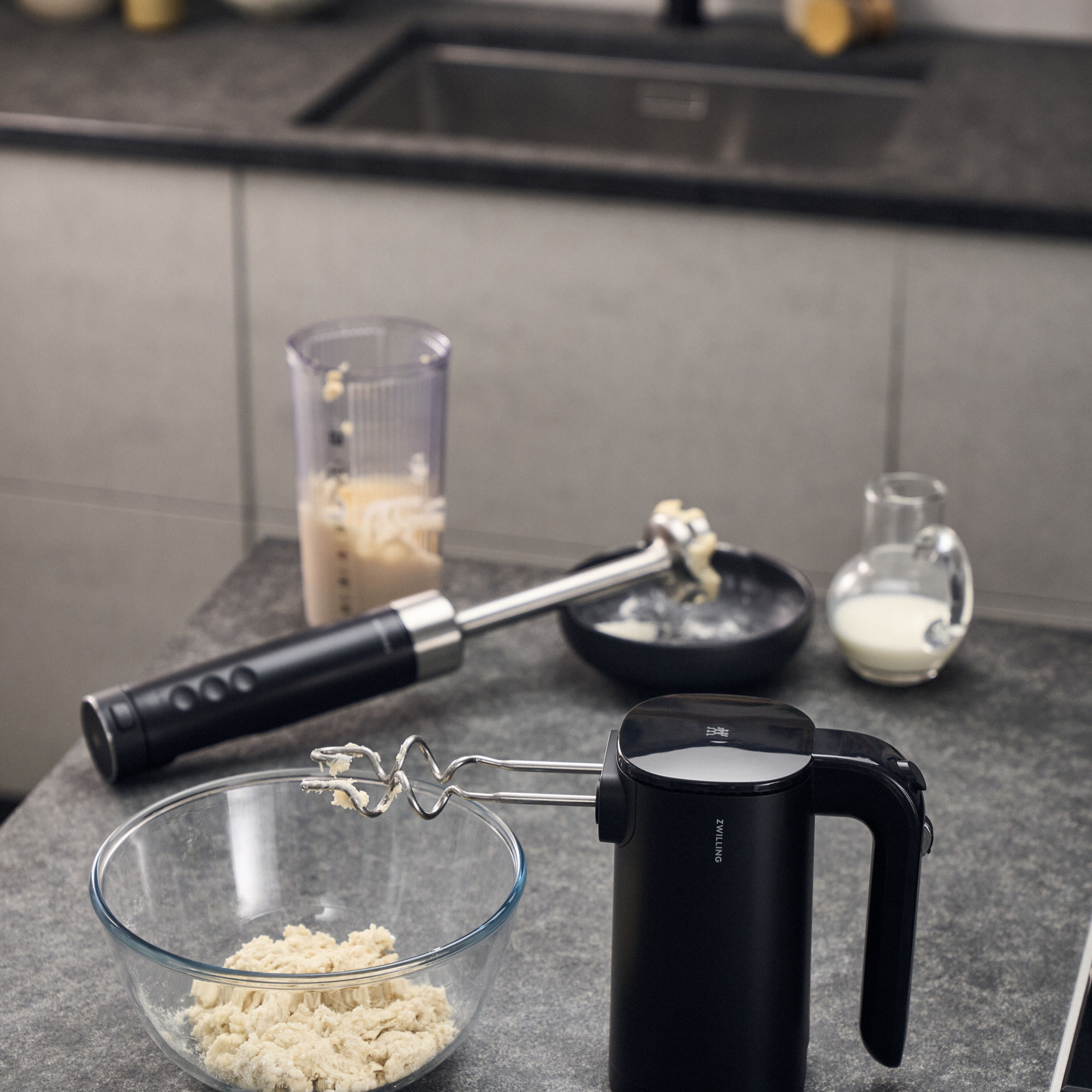 Batteur électrique sans fil, Kit de démarrage avec batterie