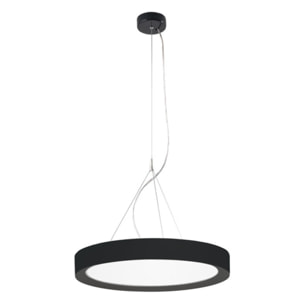 PLATE Lampada a sospensione Nero