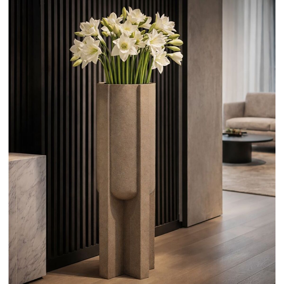 P/VASO DA ESTERNO MOAI CM Ø 42X101 (APERTURA CM Ø 34)