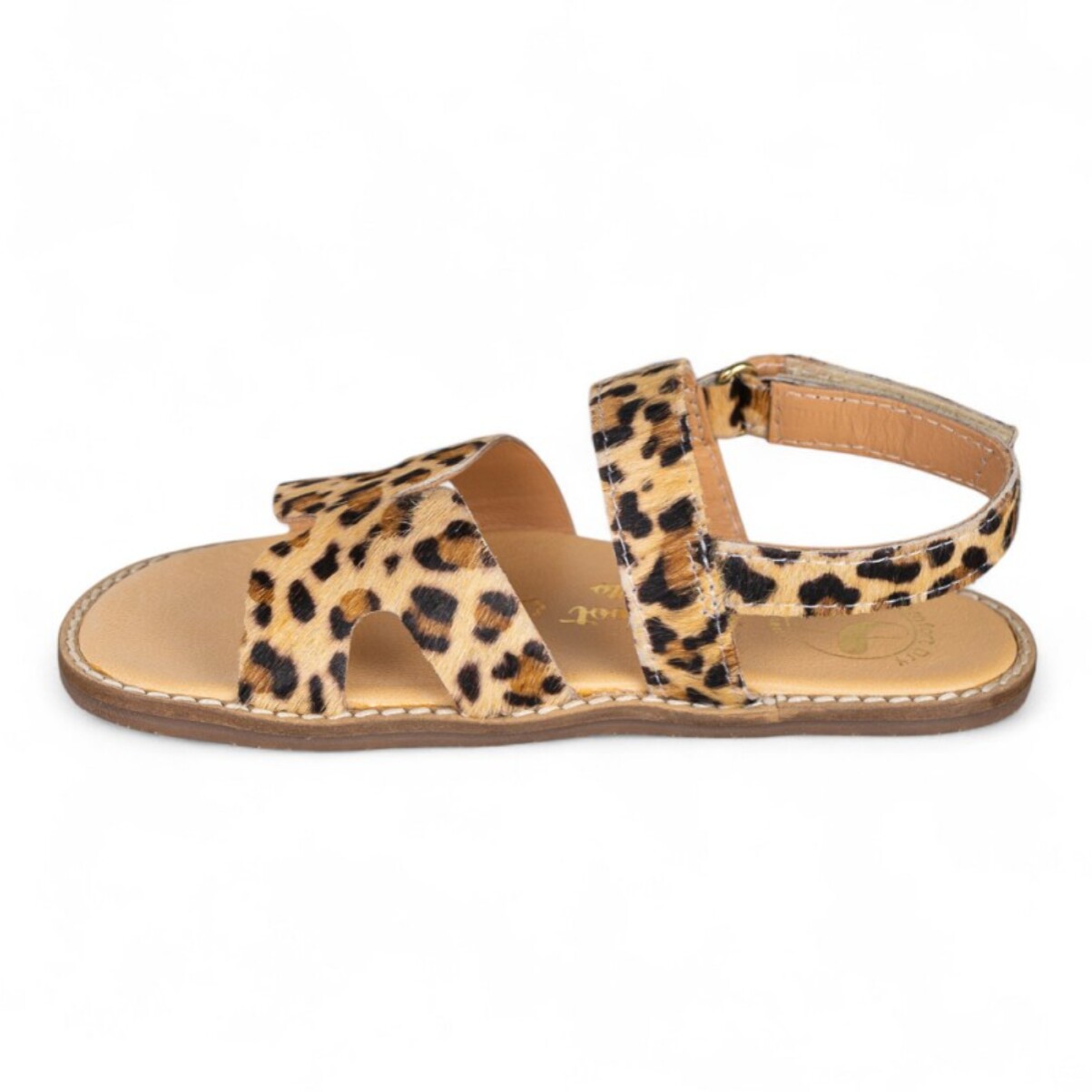 SANDALIA BAREFOOT PIEL CHETTO PALA ANIMAL PRINT