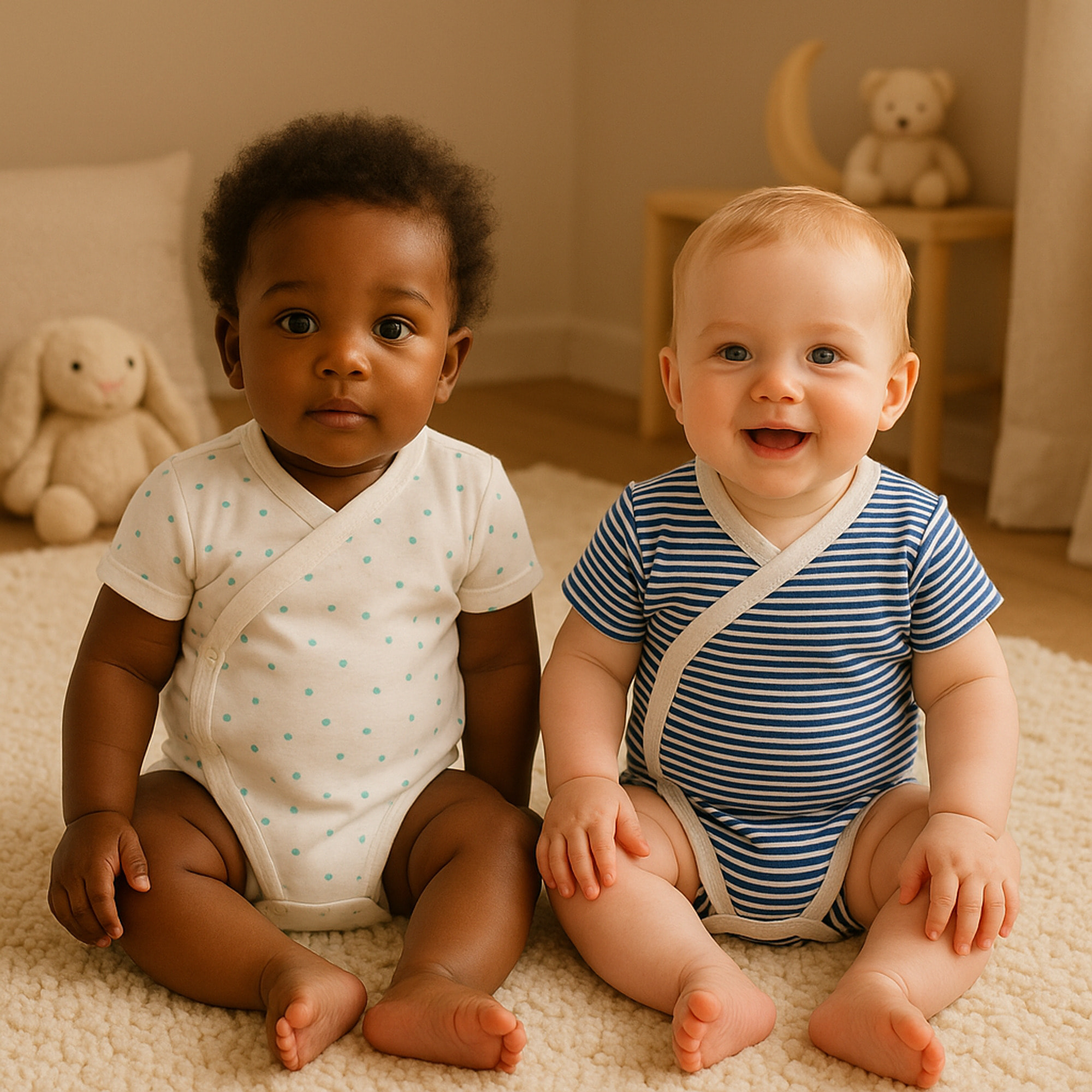 Pack 4 Body Cruzado Manga Corta