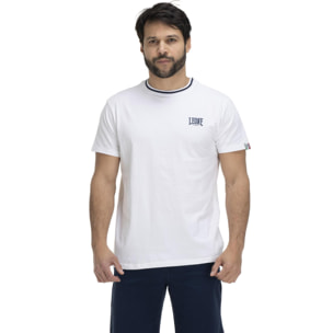 Camiseta básica hombre cuello redondo