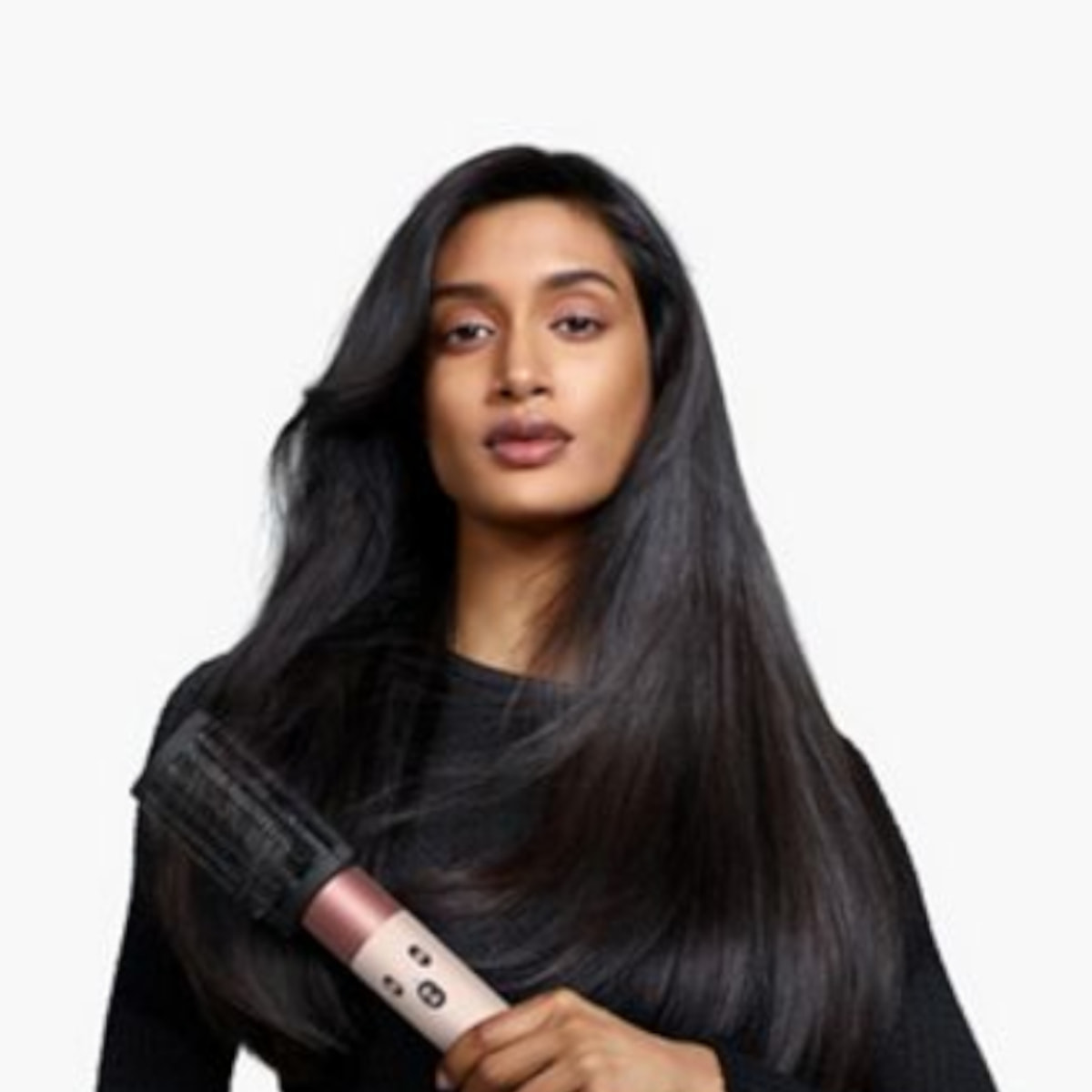 Multi-styler asciugacapelli Dyson Airwrap i.d.™ connesso con diffusore Cipria/Oro rosa | Nuovo