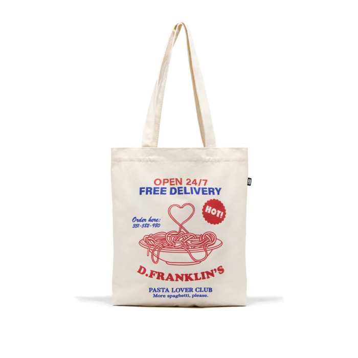 Tote Bag D.Franklin Pasta Lover