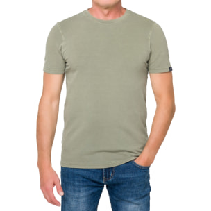 Camiseta de piqué de algodón elástico Hot Buttered Mawi Verde