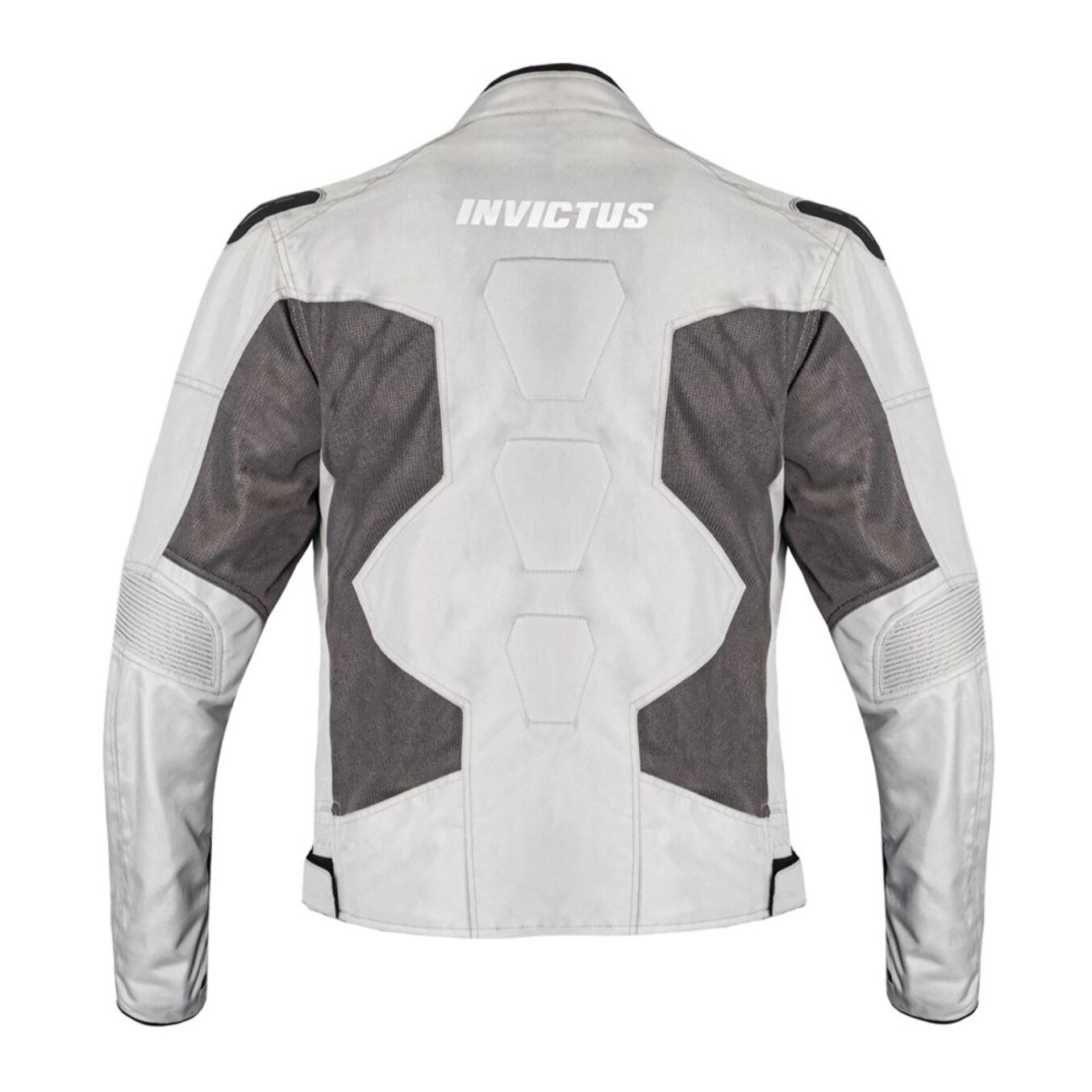 CHAQUETA DE MOTO DE VERANO INVICTUS ICARO WHITE