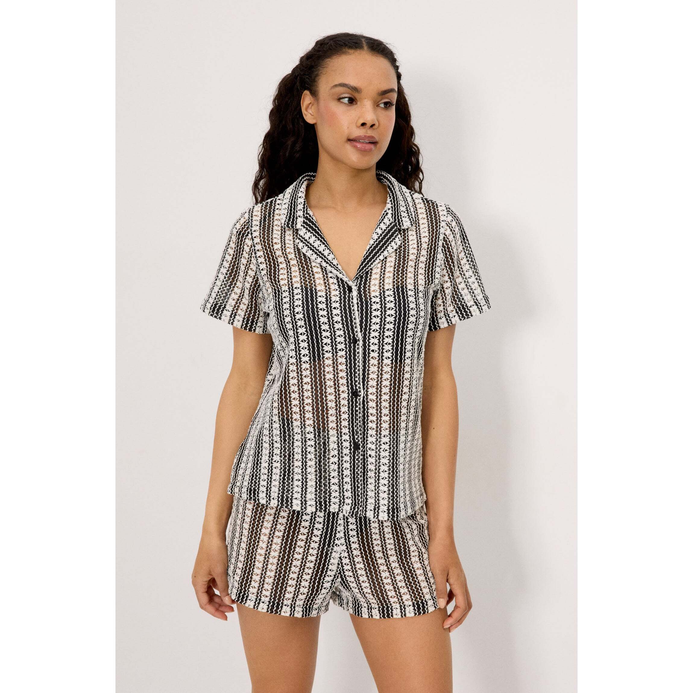 T-shirt a maniche corte Nero