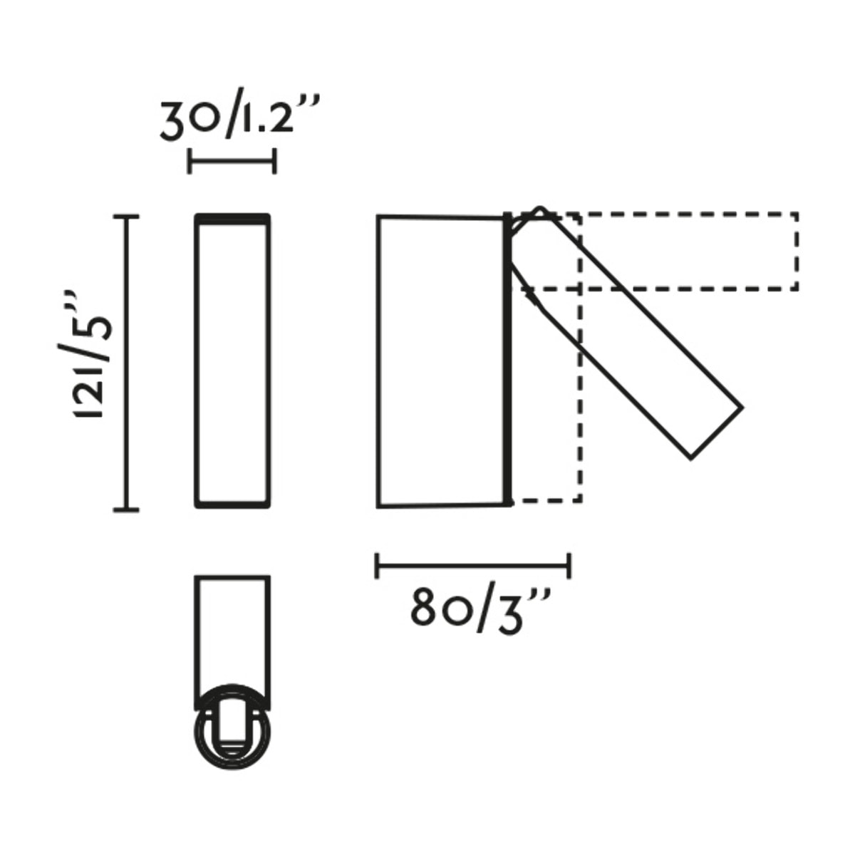 CRONOS Aplique lector bronce