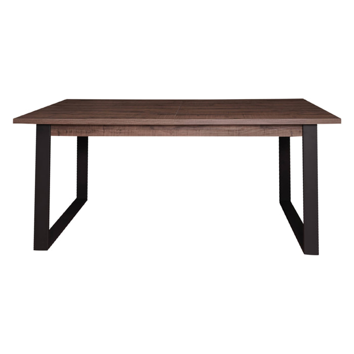 Tavolo da pranzo allungabile moderno, 180 x 91 x 76, Rovere