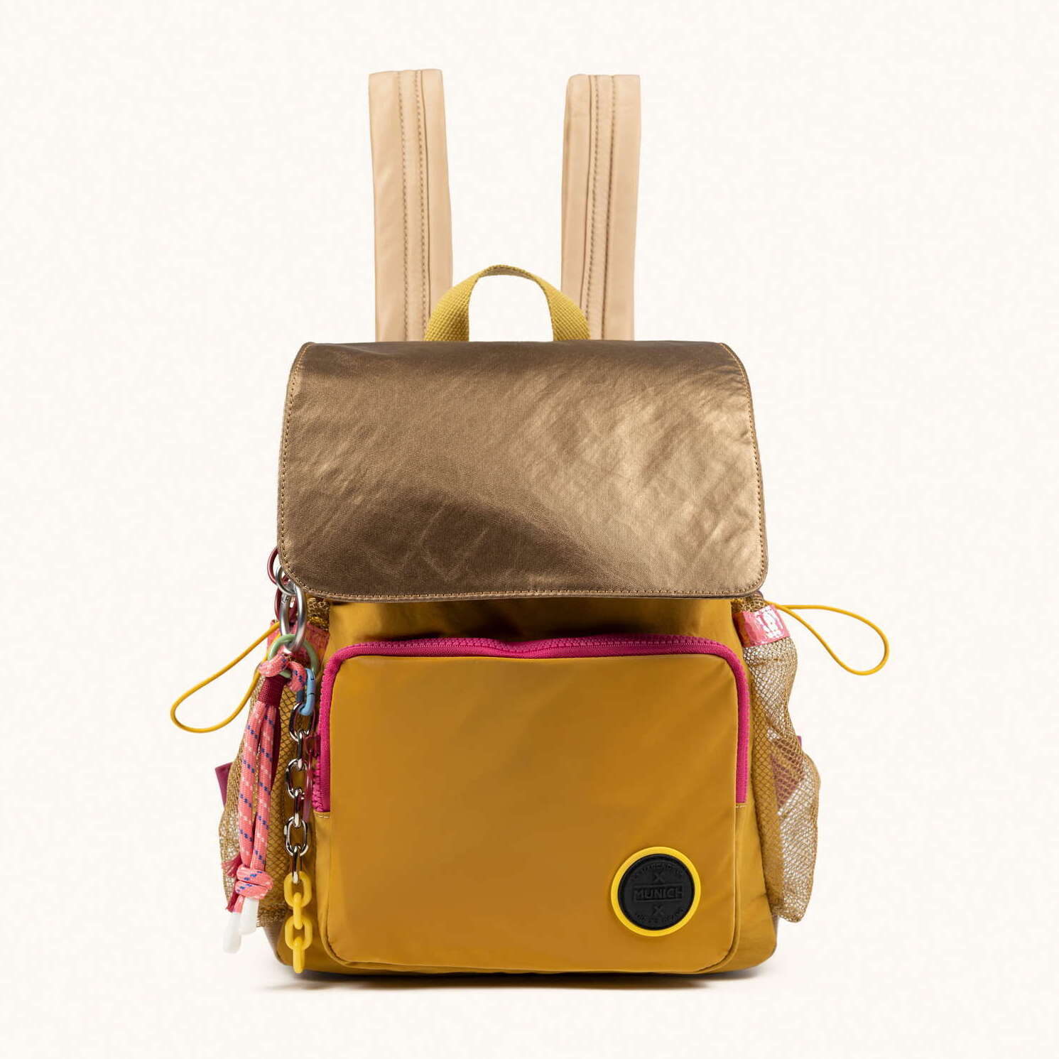 DEEP RECYCLED FW25 BACKPACK C/HONEY