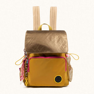 DEEP RECYCLED FW25 BACKPACK C/HONEY