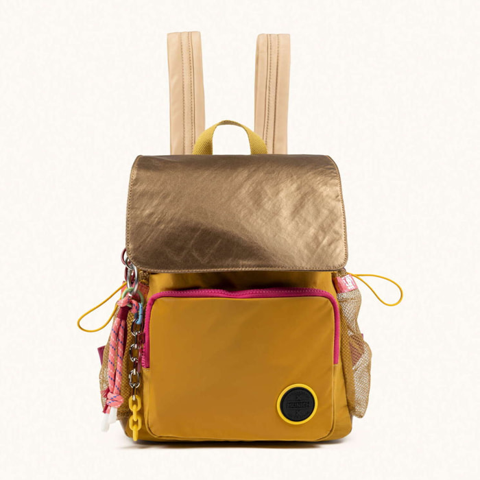 DEEP RECYCLED FW25 BACKPACK C/HONEY