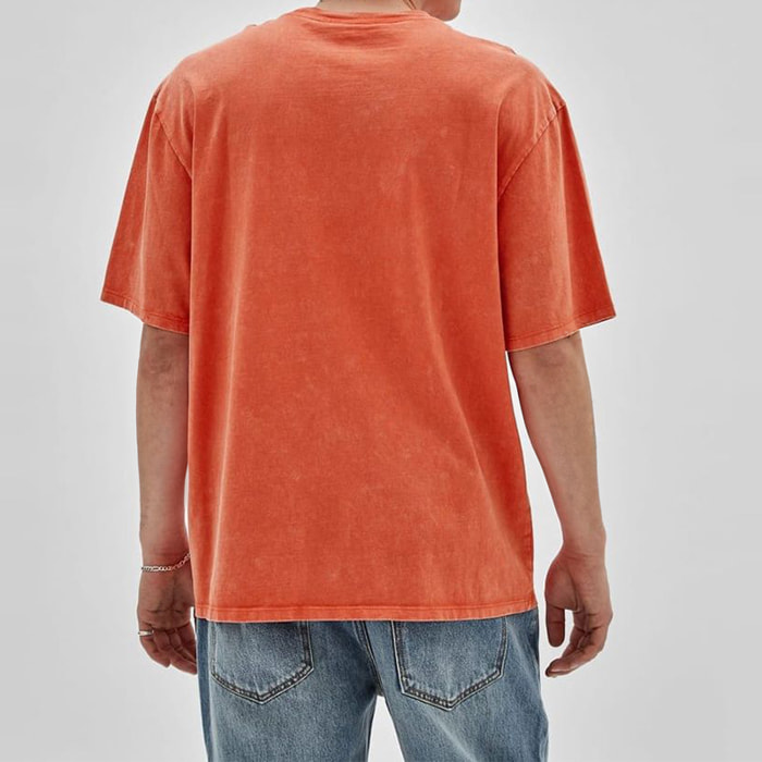 GUESS Originals - T-shirt - 100% coton - orange