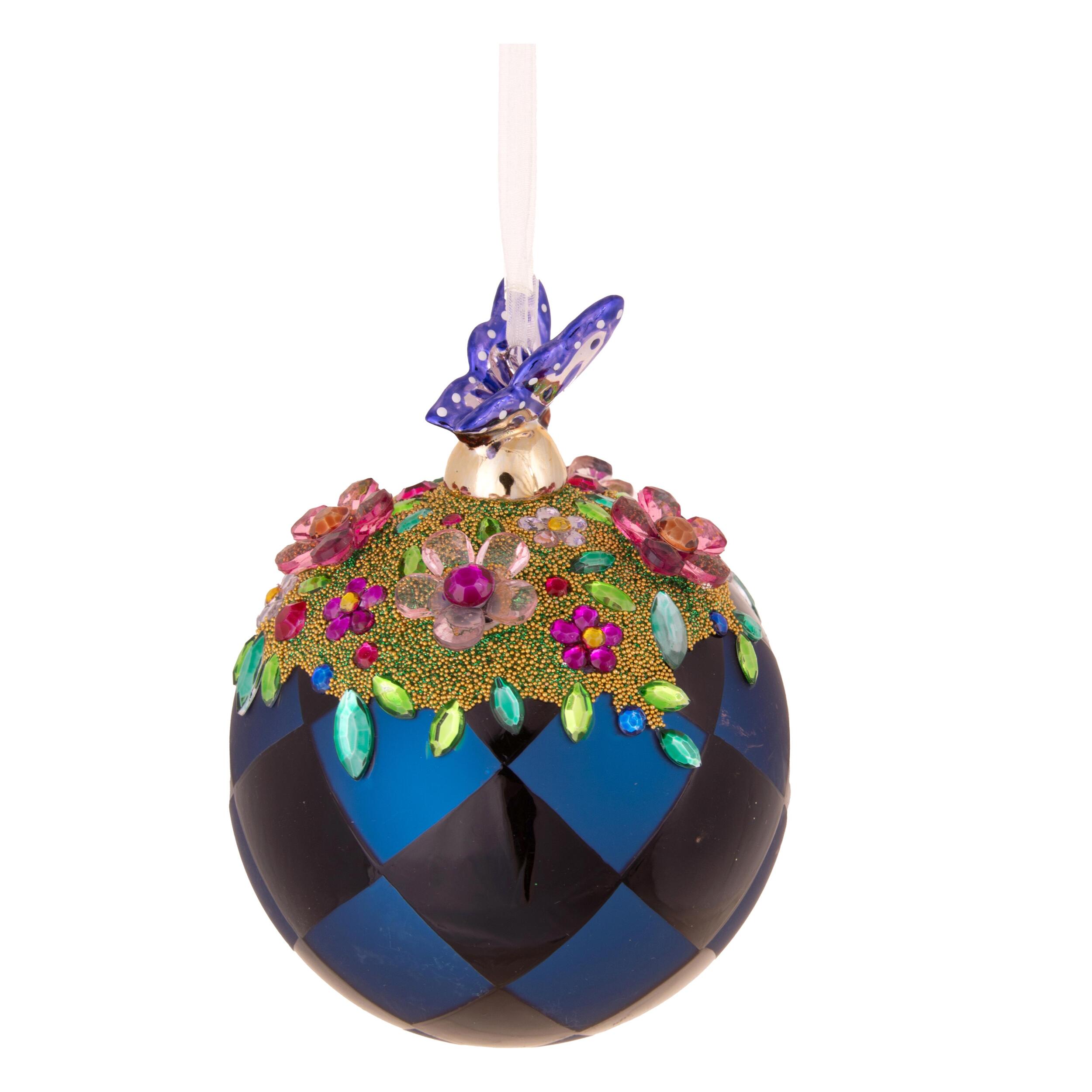 Sfera con rombi e top farfalla - Pezzi 3 - BLU - Bianchi Dino SpA