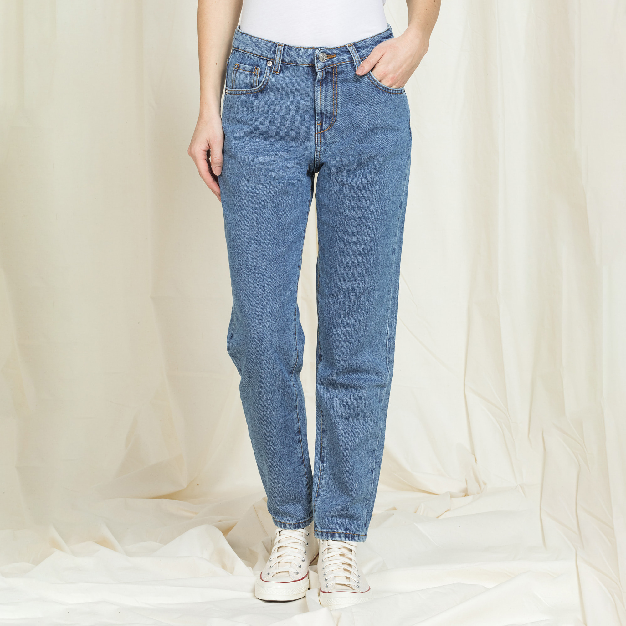 JEANS MODELLO MOM LINEA REPLICA