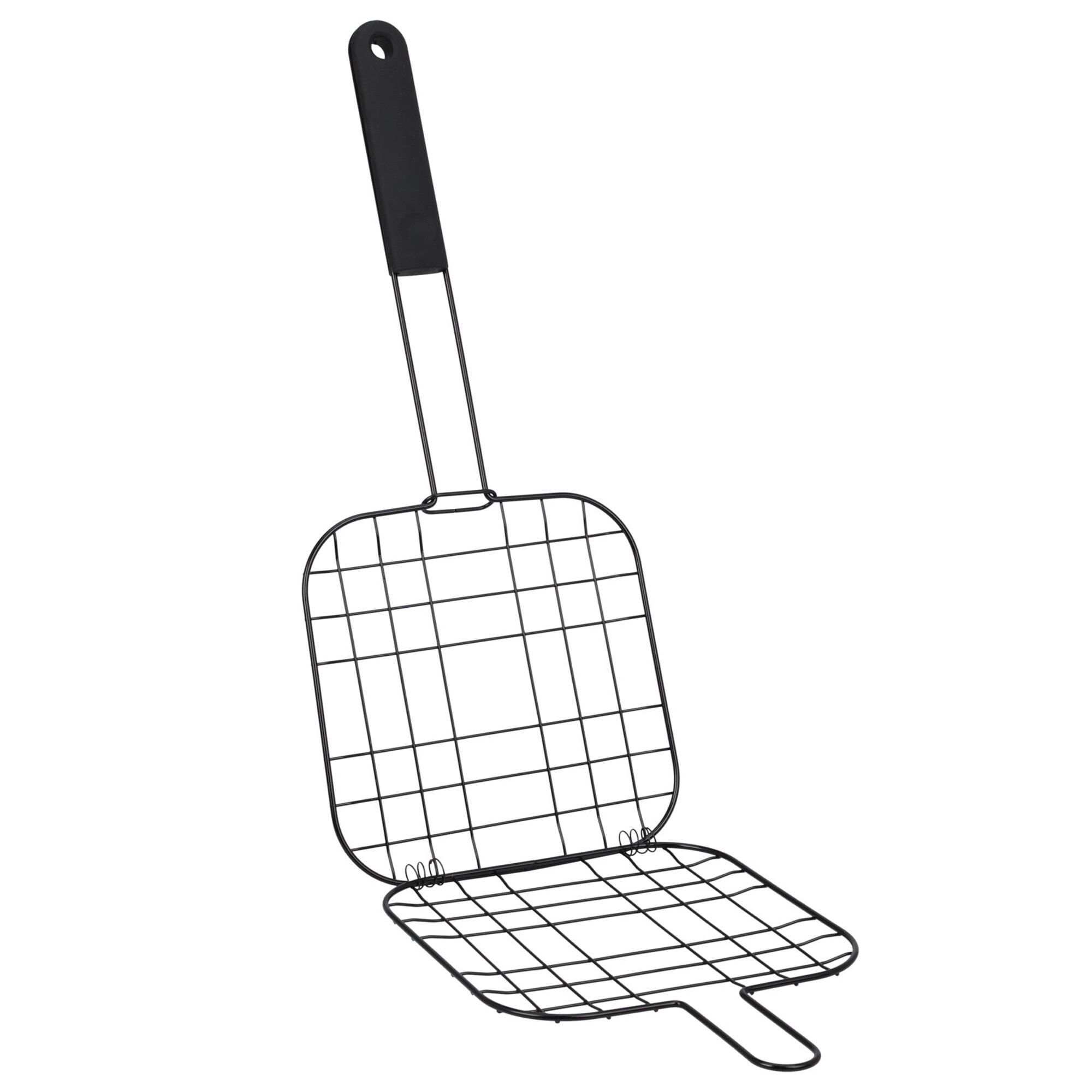 Well home parrilla bbq en alambre de hierro antiadherente 38x20cm