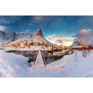 Tableau paysage Reine des Glaces Tableau alu Dibond