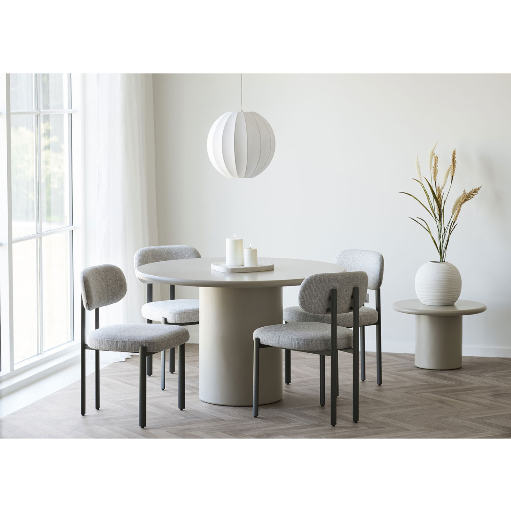 Erba decorativa artificiale beige/sabbia 2 steli 130 cm