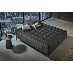 Matelas Ressorts Ensachés Black Spring Royal, 30 cm, 1 place - Moonia