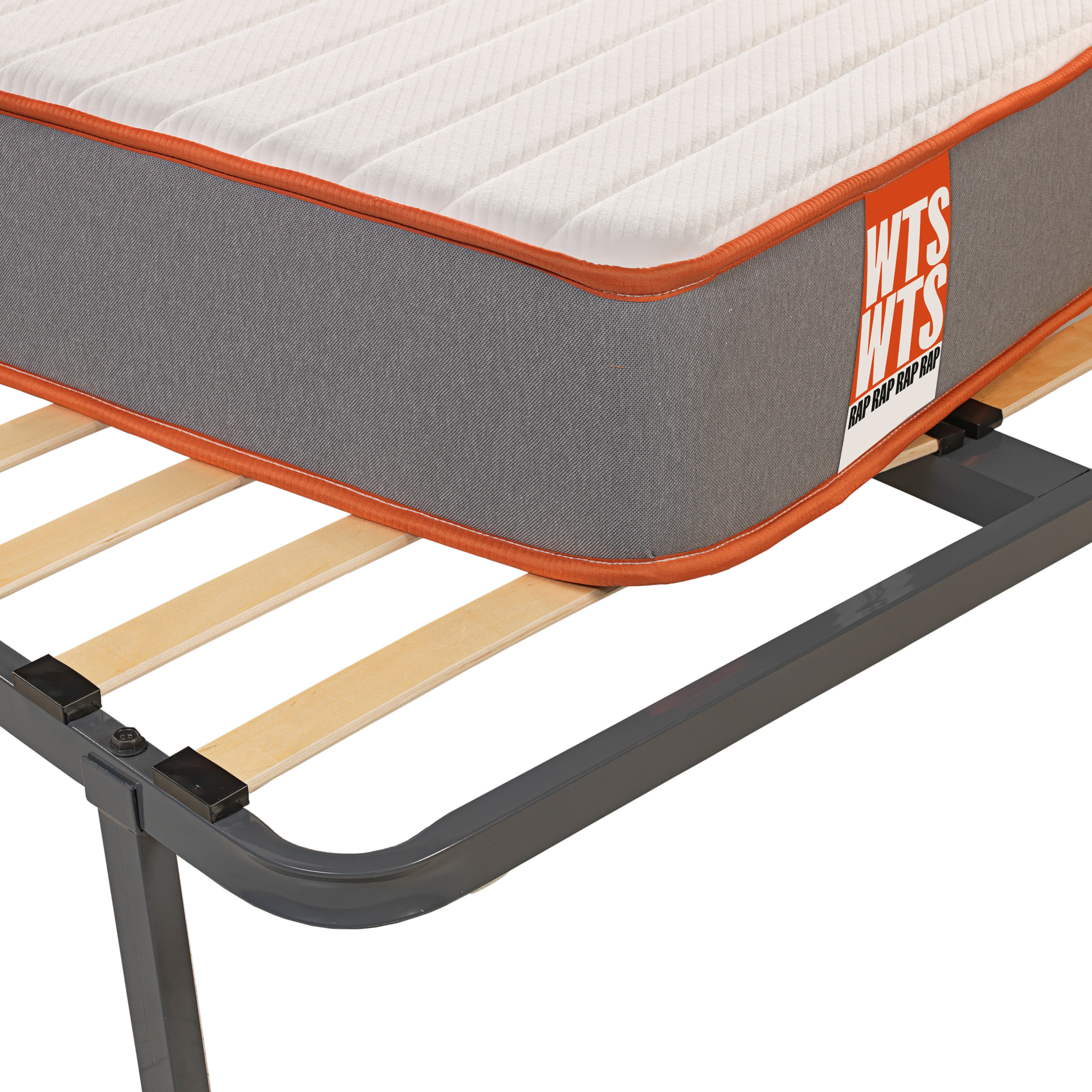 Colchón Viscoelástico Sostenible HR y Somier Reforzado 13 láminas Madera. Entrega, Montaje y Retirada usado incluido Pack RAP · WHAT THE SLEEP