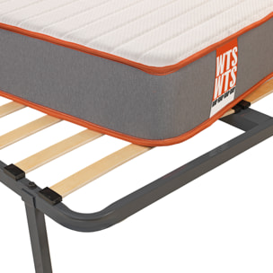 Colchón Viscoelástico Sostenible HR y Somier Reforzado 13 láminas Madera. Entrega, Montaje y Retirada usado incluido Pack RAP · WHAT THE SLEEP