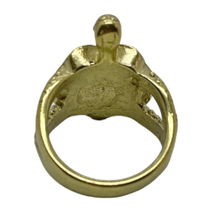 Anillo tortuga dorado