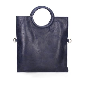 Borsa a mano da donna Made in Italy - Modello Velvet - 100% pelle scamosciata - 29.0 x 30.0 x 1.0 cm