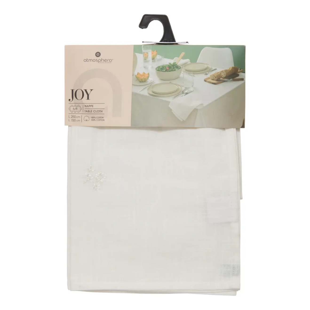 Nappe Joy 150x250cm blanc