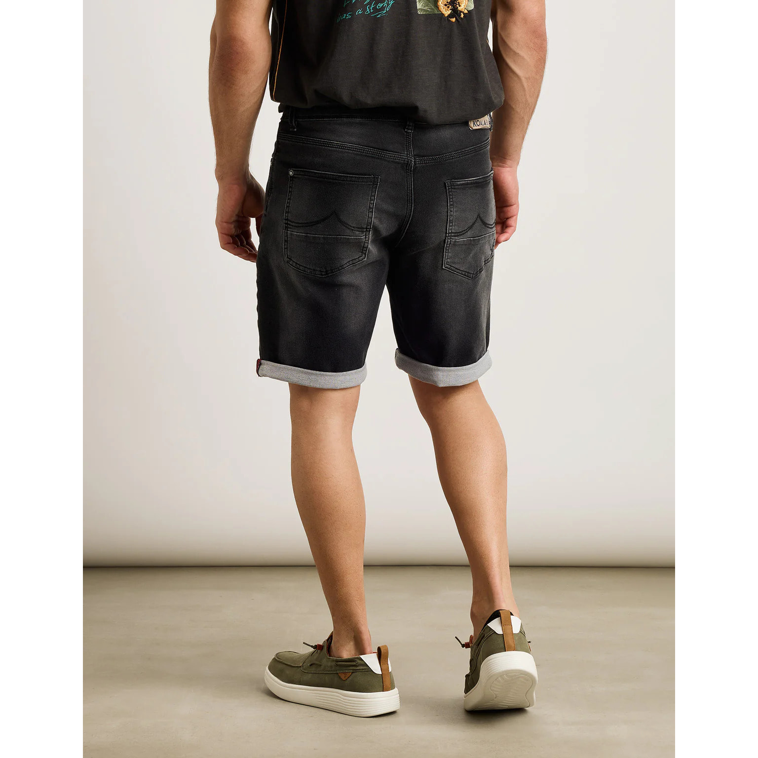 Bermuda Denim Negro - Melbourne