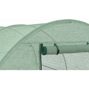 Serre 6m² verte - gamme maraîchère