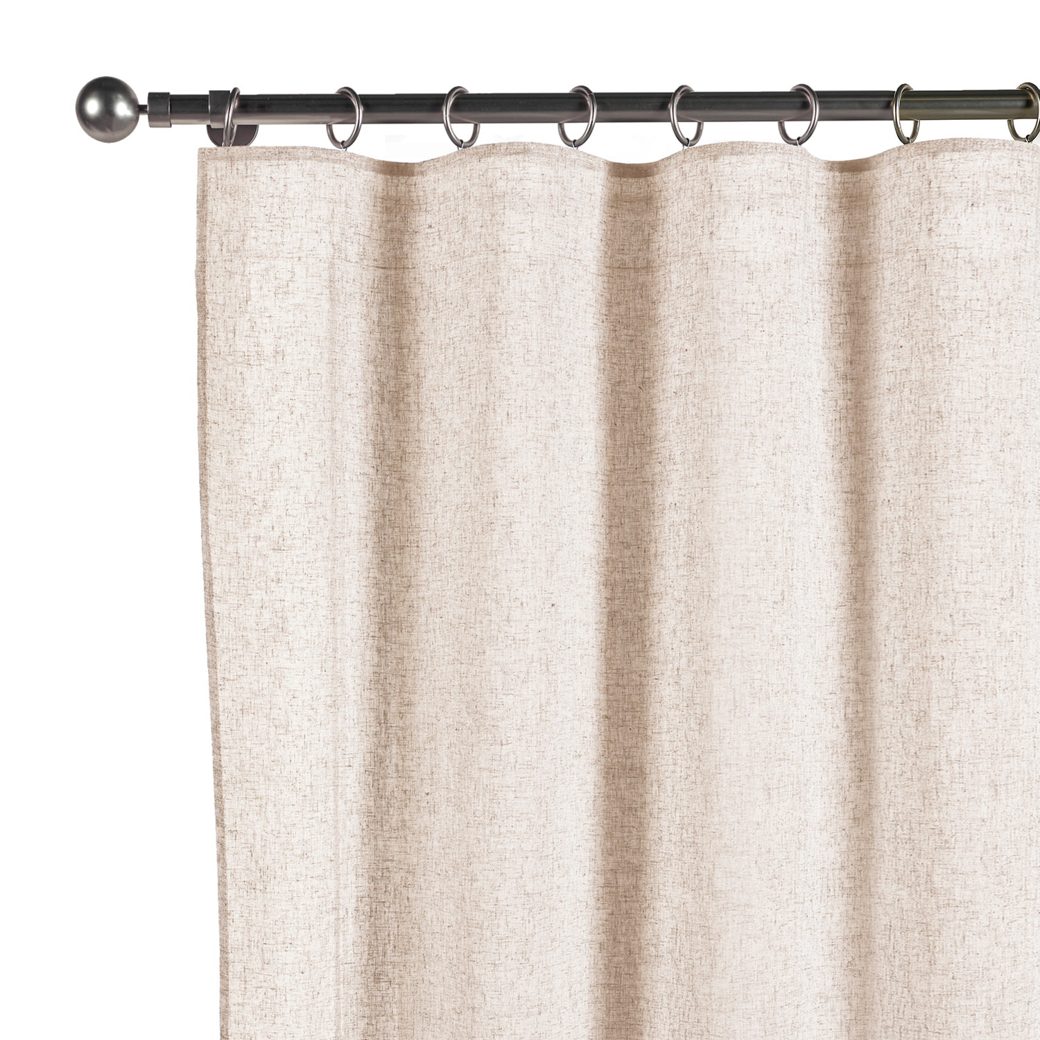 Cortina de cinta LINUM XXL Lino