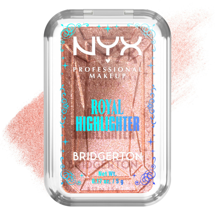 NYX Professional Makeup Collection Limitée Bridgerton Royal Buttermelt Highlighter IRIDESCENT PEACH