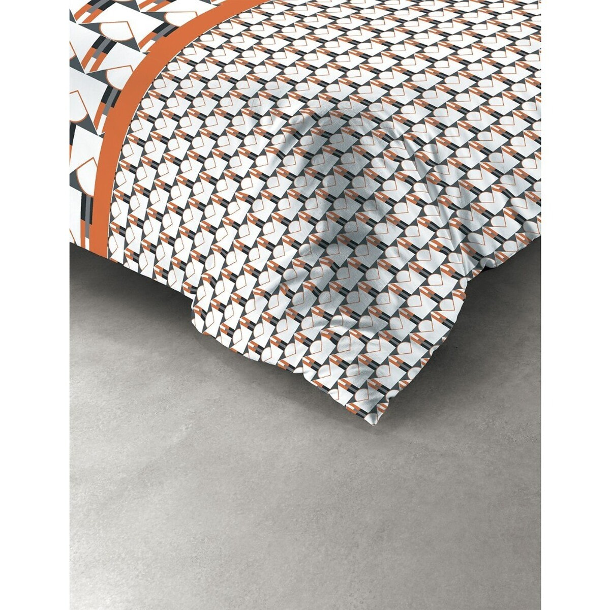 Parure Housse De Couette 3pcs avec Taies oreiller 100%microfibre 60gsm Arrow